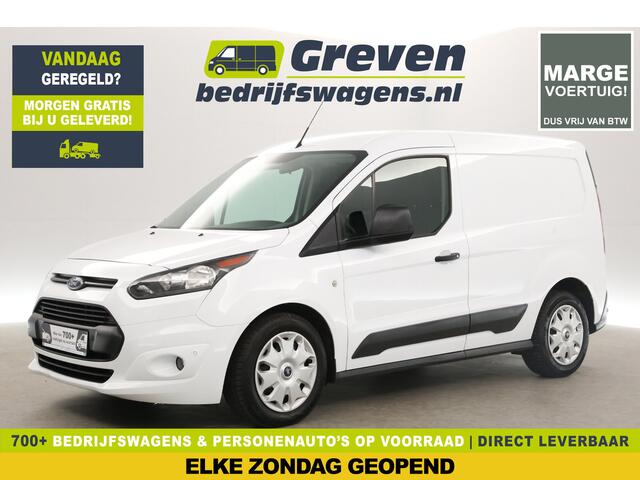 Ford TRANSIT CONNECT 1.0 Ecoboost L1H1 Marge Benzine Airco 3 Persoons PDC Elektrpakket Schuifdeur Trekhaak