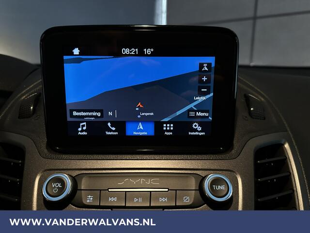 Ford TRANSIT CONNECT 1.5 EcoBlue L1H1 Euro6 Airco | 3-Zits | Camera | Navigatie | Cruisecontrol | Trekhaak zijdeur, parkeersensoren, bijrijdersbank