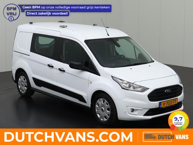 Ford TRANSIT CONNECT 1.5EcoBlue Lang | Leder | Navigatie | Camera | Trekhaak | Betimmering