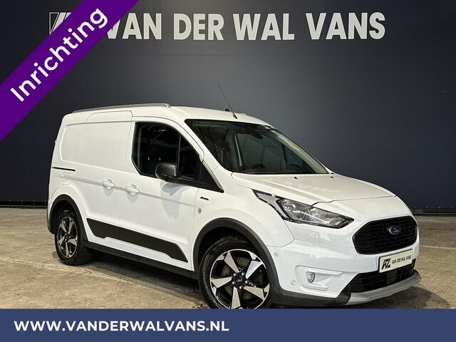 Ford TRANSIT CONNECT 1.5 EcoBlue 120pk L1H1 Inrichting Euro6 Airco | Camera | Navigatie | Apple Carplay | LM velgen Android Auto, Cruisecontrol, Trekhaak, Parkeersensoren, Stoelverwarming, Verwarmde voorruit