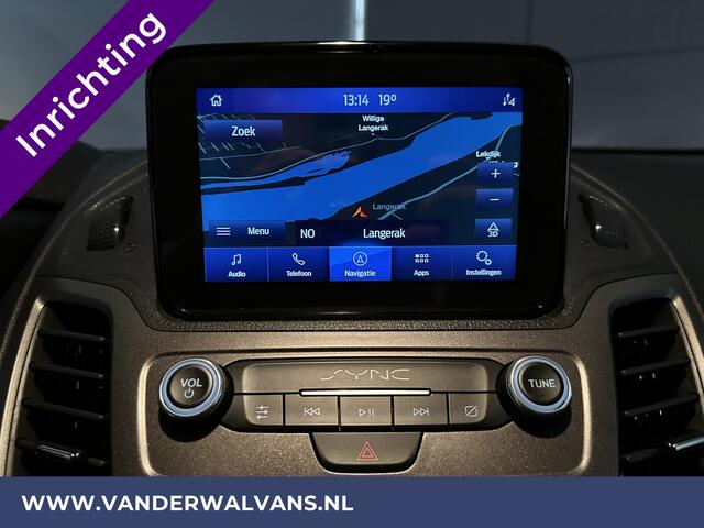 Ford TRANSIT CONNECT 1.5 EcoBlue 120pk L1H1 Inrichting Euro6 Airco | Camera | Navigatie | Apple Carplay | LM velgen Android Auto, Cruisecontrol, Trekhaak, Parkeersensoren, Stoelverwarming, Verwarmde voorruit