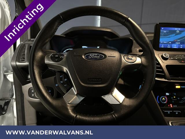 Ford TRANSIT CONNECT 1.5 EcoBlue 120pk L1H1 Inrichting Euro6 Airco | Camera | Navigatie | Apple Carplay | LM velgen Android Auto, Cruisecontrol, Trekhaak, Parkeersensoren, Stoelverwarming, Verwarmde voorruit