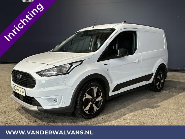 Ford TRANSIT CONNECT 1.5 EcoBlue 120pk L1H1 Inrichting Euro6 Airco | Camera | Navigatie | Apple Carplay | LM velgen Android Auto, Cruisecontrol, Trekhaak, Parkeersensoren, Stoelverwarming, Verwarmde voorruit