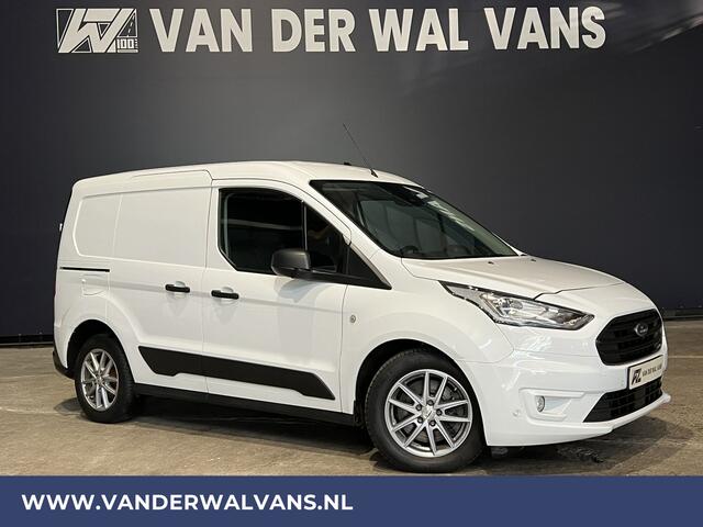 Ford TRANSIT CONNECT 1.5 EcoBlue 100pk L1H1 Euro6 Airco | 3-Zits | Navigatie | Camera | LED | Trekhaak | Apple Carplay | LM Velgen Android Auto, Cruisecontrol, Parkeersensoren, Stoelverwarming, Verwarmde voorruit, Bijrijdersbank