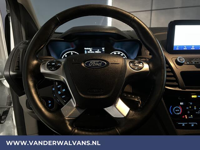 Ford TRANSIT CONNECT 1.5 EcoBlue 100pk L1H1 Euro6 Airco | 3-Zits | Navigatie | Camera | LED | Trekhaak | Apple Carplay | LM Velgen Android Auto, Cruisecontrol, Parkeersensoren, Stoelverwarming, Verwarmde voorruit, Bijrijdersbank
