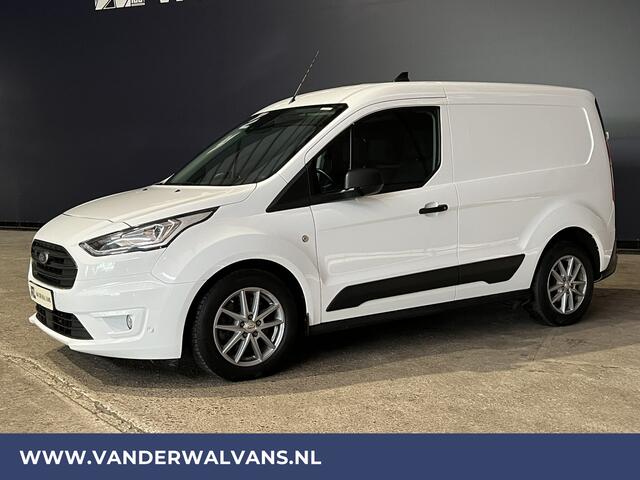 Ford TRANSIT CONNECT 1.5 EcoBlue 100pk L1H1 Euro6 Airco | 3-Zits | Navigatie | Camera | LED | Trekhaak | Apple Carplay | LM Velgen Android Auto, Cruisecontrol, Parkeersensoren, Stoelverwarming, Verwarmde voorruit, Bijrijdersbank