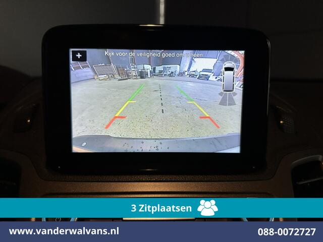 Ford TRANSIT CONNECT 1.5 EcoBlue 120pk L2H1 Euro6 Airco | 3-Zits | Camera | Apple Carplay | Cruisecontrol Stoelverwarming, Verwarmde voorruit, Parkeersensoren, Bijrijdersbank, 1500kg trekvermogen