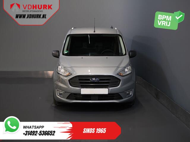Ford TRANSIT CONNECT 1.0 BENZINE 100 pk BPM VRIJ! Garantie t/m 06-2029 3 Pers./ Airco/ PDC/ DAB/ Bluetooth