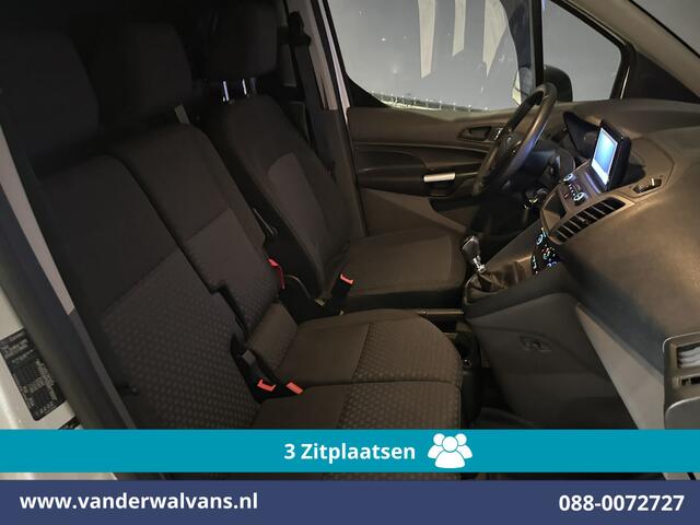 Ford TRANSIT CONNECT 1.5 EcoBlue 120pk L2H1 Euro6 Airco | 3-Zits | Camera | Navigatie | Stoelverwarming | Verwarmde voorruit Parkeersensoren, Bijrijdersbank