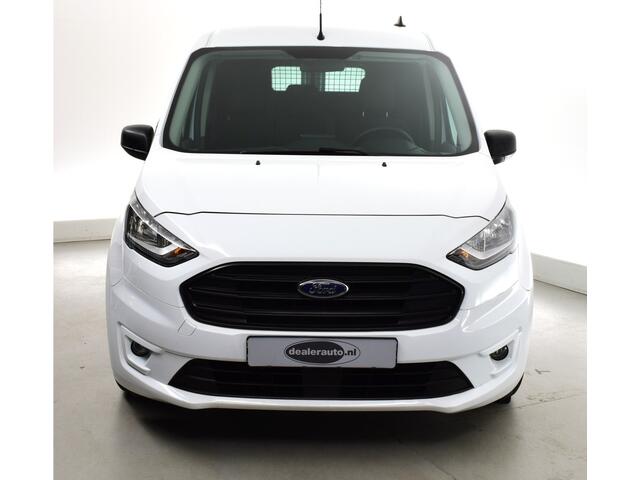 Ford TRANSIT CONNECT 3-Zits 1.0 Ecoboost L1 Camera, Zij-Ramen, 53dKM, all season banden, voorruit verwarmbaar, achterdeuren met beglazing, rubberen matten passagiersruimte, achter camera, park hulp, calculatie tafel, hill hold, airco,, parkeerpilootsysteem achter, nieuwe laad