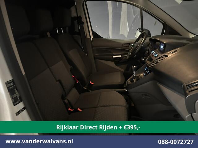 Ford TRANSIT CONNECT 1.5 EcoBlue 100pk L2H1 *Rijklaar Direct Rijden* Euro6 Airco | 3-Zits | Cruisecontrol | Stoelverwarming | Verwarmde voorruit Parkeersensoren, Bijrijdersbank