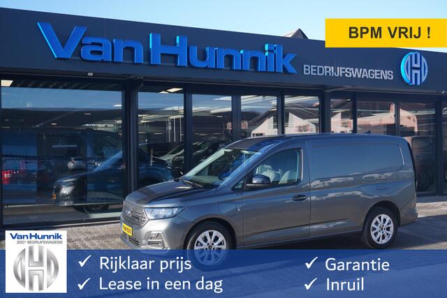 Ford TRANSIT CONNECT L2 1.5 PHEV Hybride Limited 150PK AUT BPM VRIJ!! Navi, Cam, LED, LM Velg, Trekhaak!! NR. M01*