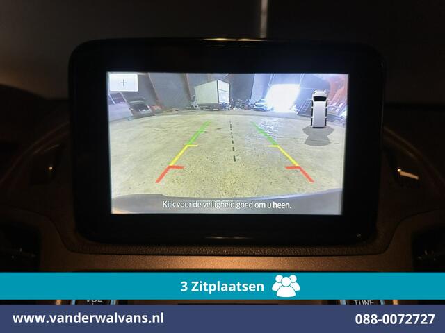 Ford TRANSIT CONNECT 1.5 EcoBlue L2H1 Euro6 Airco | 3-Zits | Camera | Navigatie | LM velgen Verwarmde voorruit, Parkeersensoren, Bijrijdersbank