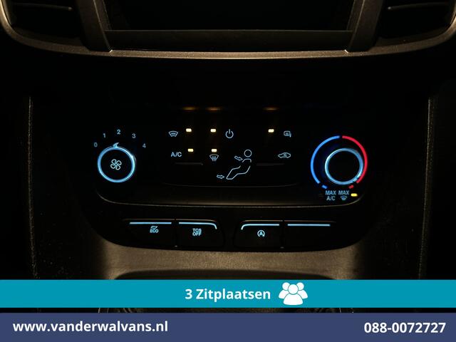 Ford TRANSIT CONNECT 1.5 EcoBlue L2H1 Euro6 Airco | 3-Zits | Camera | Navigatie | LM velgen Verwarmde voorruit, Parkeersensoren, Bijrijdersbank
