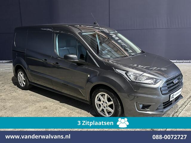 Ford TRANSIT CONNECT 1.5 EcoBlue L2H1 Euro6 Airco | 3-Zits | Camera | Navigatie | LM velgen Verwarmde voorruit, Parkeersensoren, Bijrijdersbank