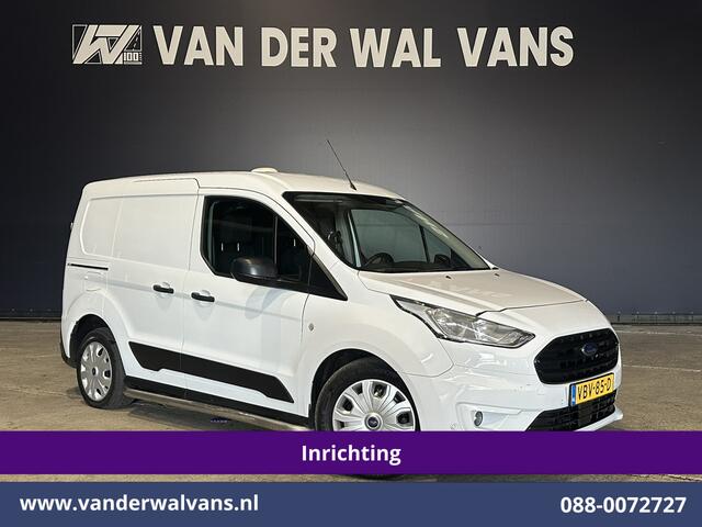 Ford TRANSIT CONNECT 1.5 EcoBlue 100pk L1H1 Inrichting Euro6 Airco | Cruisecontrol | Verwarmde Voorruit Sidebars, Parkeersensoren