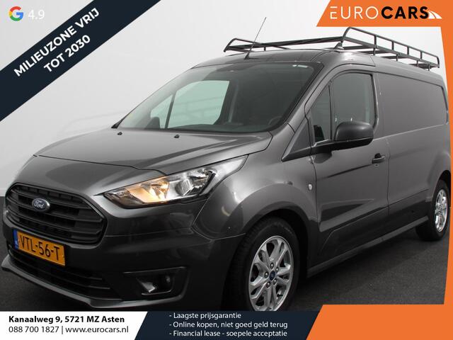 Ford TRANSIT CONNECT 100pk Automaat L2 Trend | Navigatie | Camera | Imperiaal met ladder rol | Cruise control | Trekhaak | 3-Zits | Airco | DAB+ | Euro6