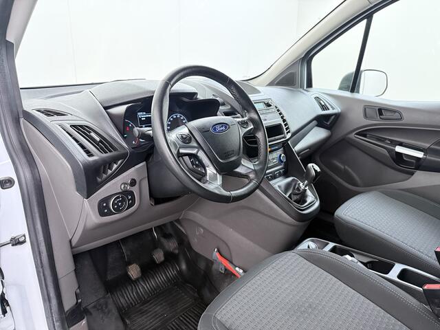 Ford TRANSIT CONNECT 1.5TDCI 100PK Trekhaak Kast Cruise Airco PDC-v+a EURO6 Sidebars L1H1 Trend HP Betonplex Vloer Wandbetimmering Kasteninbouw Schuifdeur Achterdeuren Origineel Nederlandse Auto Laadvermogen 844kg !
