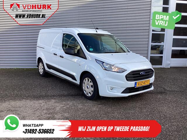 Ford TRANSIT CONNECT 1.0 100 pk L2 BENZINE NL Auto/ 3 Pers./ Trekhaak/ DAB/ Cruise/ Airco