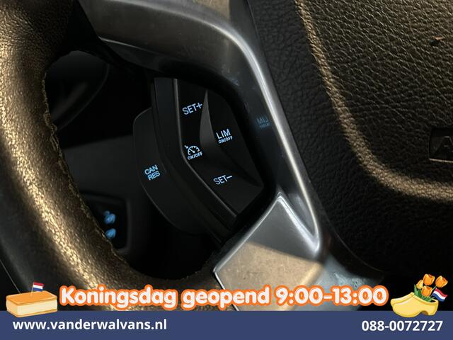 Ford TRANSIT CONNECT 1.5 TDCI 101pk L2H1 Inrichting Euro6 Airco | Cruisecontrol | 3-Zits | Trekhaak | Verwarmde voorruit Dakdragers, Bijrijdersbank