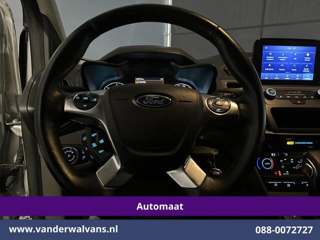 Ford TRANSIT CONNECT 1.5 EcoBlue 120pk Automaat L2H1 inrichting Euro6 Airco | 2x Zijdeur | 3-Zits | Navigatie | Camera Android Auto, Cruisecontrol, Parkeersensoren, Stoelverwarming, Verwarmde voorruit, Bijrijdersbank