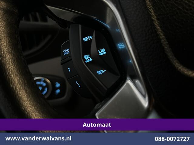 Ford TRANSIT CONNECT 1.5 EcoBlue 120pk Automaat L2H1 inrichting Euro6 Airco | 2x Zijdeur | 3-Zits | Navigatie | Camera Android Auto, Cruisecontrol, Parkeersensoren, Stoelverwarming, Verwarmde voorruit, Bijrijdersbank