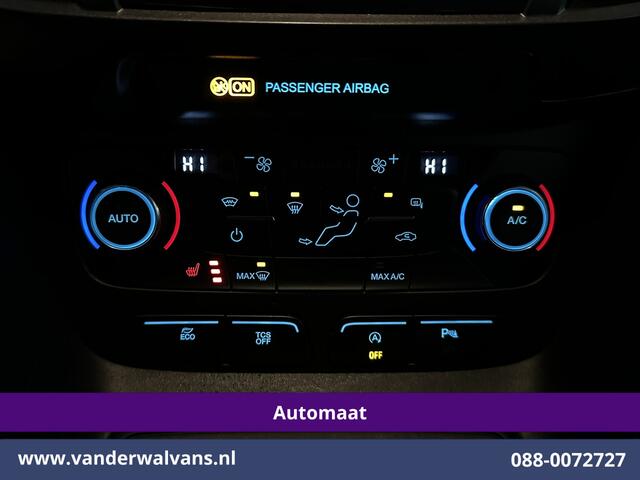 Ford TRANSIT CONNECT 1.5 EcoBlue 120pk Automaat L2H1 inrichting Euro6 Airco | 2x Zijdeur | 3-Zits | Navigatie | Camera Android Auto, Cruisecontrol, Parkeersensoren, Stoelverwarming, Verwarmde voorruit, Bijrijdersbank