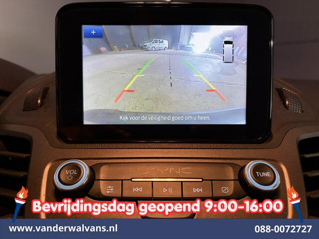 Ford TRANSIT CONNECT 1.5 EcoBlue 120pk L2H1 Euro6 Airco | 3-Zits | Camera | Navigatie | Apple Carplay Stoelverwarming, Verwarmde voorruit, Parkeersensoren, Bijrijdersbank