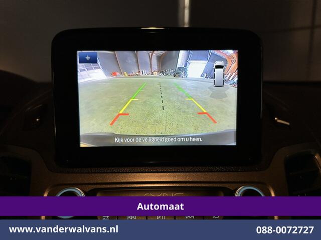 Ford TRANSIT CONNECT 1.5 EcoBlue 120pk Automaat L2H1 Inrichting Euro6 Airco | 2x Zijdeur | 3-Zits | Camera | Navigatie | Cruisecontrol Apple Carplay, Android Auto, Stoelverwarming, Verwarmde voorruit, Parkeersensoren, Bijrijdersbank