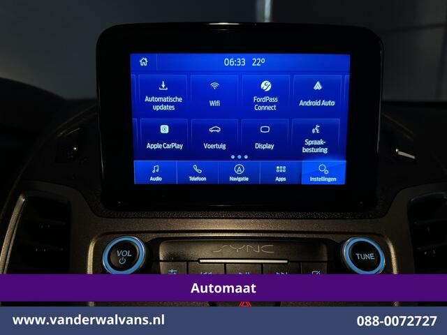 Ford TRANSIT CONNECT 1.5 EcoBlue 120pk Automaat L2H1 Inrichting Euro6 Airco | 2x Zijdeur | 3-Zits | Camera | Navigatie | Cruisecontrol Apple Carplay, Android Auto, Stoelverwarming, Verwarmde voorruit, Parkeersensoren, Bijrijdersbank