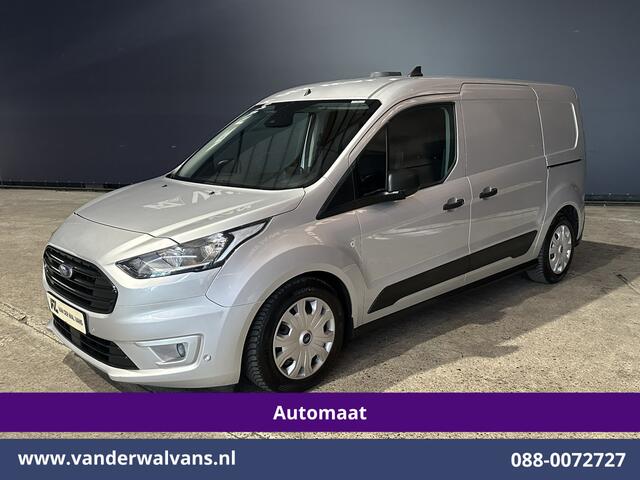 Ford TRANSIT CONNECT 1.5 EcoBlue 120pk Automaat L2H1 Inrichting Euro6 Airco | 2x Zijdeur | 3-Zits | Camera | Navigatie | Cruisecontrol Apple Carplay, Android Auto, Stoelverwarming, Verwarmde voorruit, Parkeersensoren, Bijrijdersbank