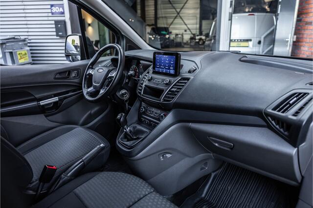 Ford TRANSIT CONNECT 1.0 Ecoboost L2 | 3-Zitter | Sortimo inrichting | Navigatie | Camera | CarPlay | Stoelverwarming | Airco | MF Stuur | Dealer onderhouden | Nieuwe APK