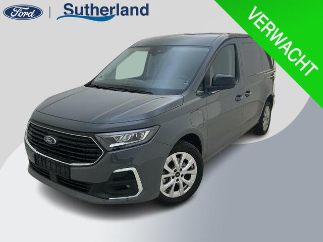 Ford TRANSIT CONNECT 1.5 EcoBoost PHEV L2 Limited 150pk | Dubbele schuifdeur | Adaptieve cruise | Ruiten incl. wis/was achter | All Weather Banden | Stoel/stuur verwarming | Verlengde fabrieksgarantie tot 03-2029