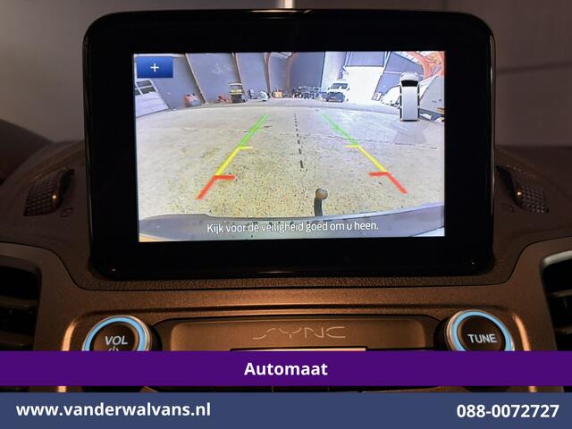 Ford TRANSIT CONNECT 1.5 EcoBlue 100pk Automaat L2H1 Euro6 Airco | Camera | Cruisecontrol | Trekhaak | Inrichting | PDC Parkeersensoren, Apple Carplay