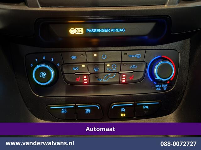 Ford TRANSIT CONNECT 1.5 EcoBlue 120pk Automaat L2H1 Euro6 Airco | Navigatie | Camera | Apple Carplay | Cruisecontrol Android Auto, Stoelverwarming, Parkeersensoren, Verwarmde voorruit, Achterklep, 1500kg trekvermogen