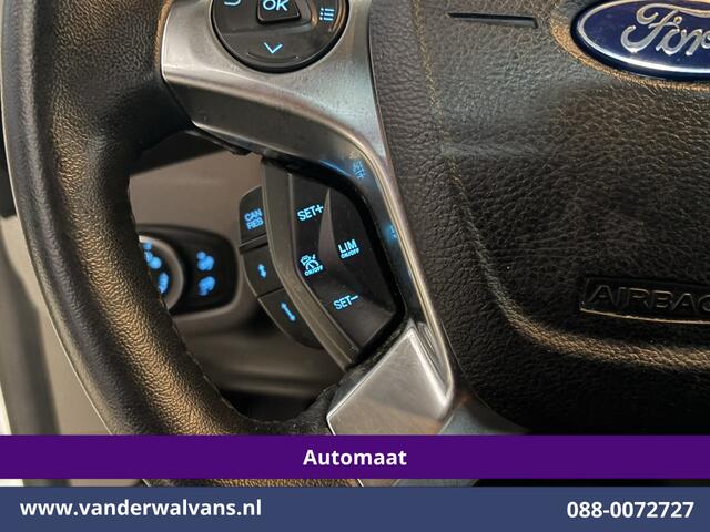 Ford TRANSIT CONNECT 1.5 EcoBlue 120pk Automaat L2H1 Inrichting Euro6 Airco | Navigatie | Camera | LM velgen | Apple Carplay Android Auto, Cruisecontrol, Trekhaak, Verwarmde voorruit, Stoelverwarming, Parkeersensoren