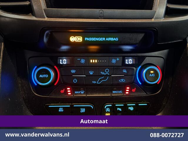 Ford TRANSIT CONNECT 1.5 EcoBlue 120pk Automaat L2H1 Inrichting Euro6 Airco | Navigatie | Camera | LM velgen | Apple Carplay Android Auto, Cruisecontrol, Trekhaak, Verwarmde voorruit, Stoelverwarming, Parkeersensoren