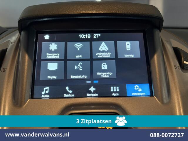Ford TRANSIT CONNECT 1.5 TDCI 101pk L2H1 Euro6 Airco | 3-Zits | Navigatie | Imperiaal | Trekhaak | Cruisecontrol | Android Auto Parkeersensoren, Verwarmde voorruit, Bijrijdersbank