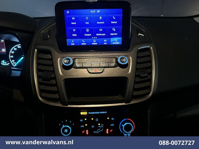 Ford TRANSIT CONNECT 1.5 EcoBlue 120pk L2H1 Euro6 Airco | Navigatie | Camera | Stoelverwarming | Apple Carplay Android auto, verwarmde voorruit, parkeersensoren