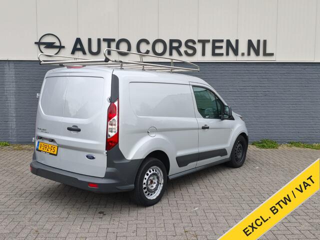 Ford TRANSIT CONNECT 1.5TDCI Euro 6 Imperiaal Airco Bluetooth Connect Pack Betonplex Vloer Wandbetimmering Tussenwand Origineel Nederlandse Auto