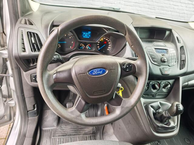 Ford TRANSIT CONNECT 1.5TDCI Euro 6 Imperiaal Airco Bluetooth Connect Pack Betonplex Vloer Wandbetimmering Tussenwand Origineel Nederlandse Auto