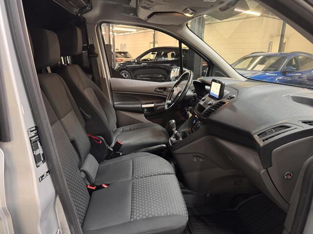 Ford TRANSIT CONNECT 1.5 EcoBlue L2 3-Zits Navi Trekhaak Camera Cruise Voorruitverwarming Dealeronderhouden