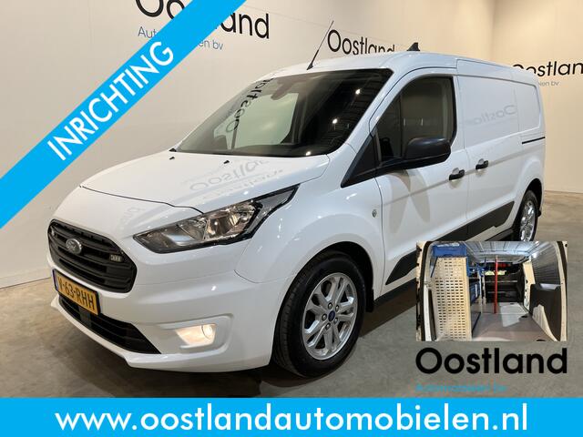 Ford TRANSIT CONNECT 1.5 EcoBlue L2 Trend Servicebus / Sortimo Inrichting / Euro 6 / Schuifdeur L + R / 220V. / Airco / Cruise Control / PDC / Trekhaak / 78.300 KM !!