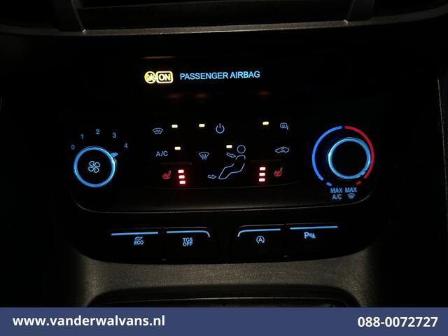 Ford TRANSIT CONNECT 2.0 TDCI 120pk L2H1 Euro6 Airco | Camera | Navigatie | Android Auto | Stoelverwarming | Verwarmde Voorruit Parkeersensoren, 1500kg trekvermogen