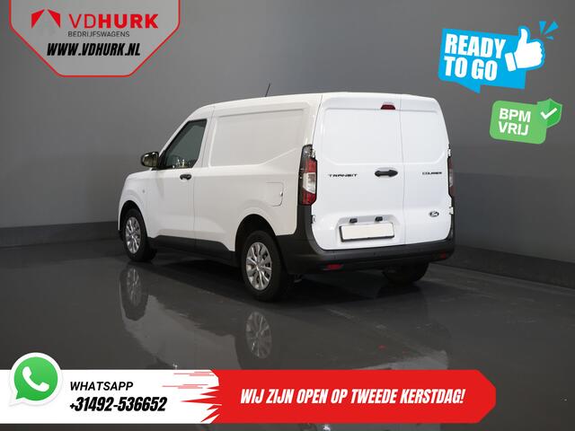 Ford TRANSIT COURIER 1.0 Trend 100 pk BENZINE BPM VRIJ! Garantie 05-2029/ Carplay/ Virtual Cockpit/ Airco/ Cruise