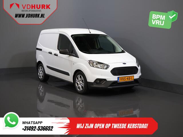 Ford TRANSIT COURIER 1.5 TDCI BPM VRIJ! NL Auto/ 2xSchuifdeur/ Carplay/ Airco/ PDC/ Cruise