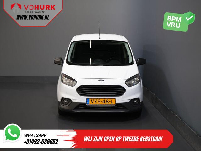 Ford TRANSIT COURIER 1.5 TDCI BPM VRIJ! NL Auto/ 2xSchuifdeur/ Carplay/ Airco/ PDC/ Cruise