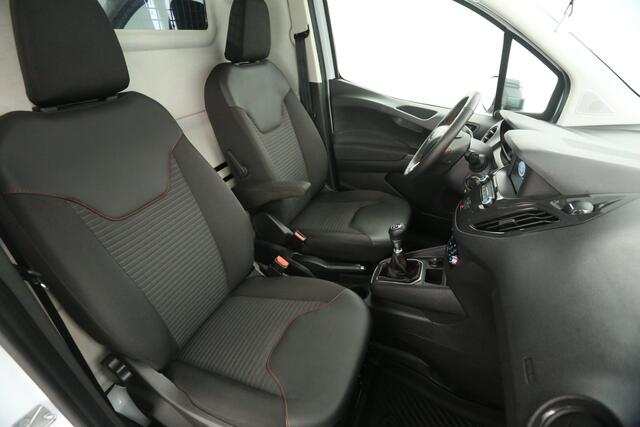 Ford TRANSIT COURIER 1.5 TDCI Sport 100PK 6-bak | 2xSchuifdeur | Airco | Camera | Carplay | Striping | Stoelverw.