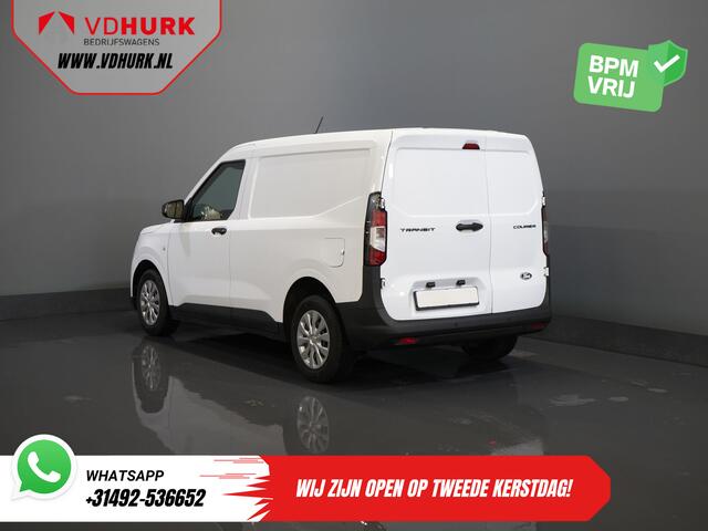 Ford TRANSIT COURIER 1.0 Trend 100 pk BENZINE BPM VRIJ! Garantie 05-2029/ Carplay/ Virtual Cockpit/ Airco/ Cruise