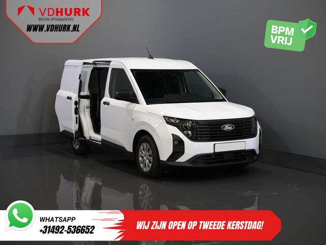 Ford TRANSIT COURIER 1.0 Trend 100 pk BENZINE BPM VRIJ! Garantie 05-2029/ Carplay/ Virtual Cockpit/ Airco/ Cruise